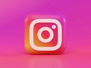 Social media marketing on a smartphone